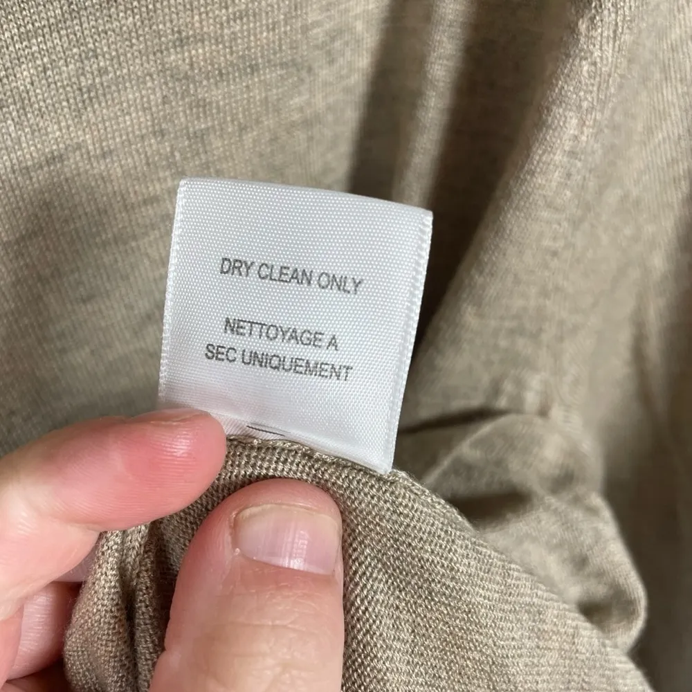 NWT Joie Wesley Wool Cashmere Cowl Neck Sweater in Heather Oat Size XS - Image 3