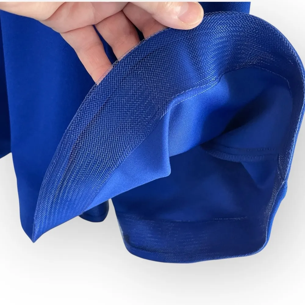 TEEZE ME Royal Blue Fit & Flare‎ Sleeveless Mini Dress, Size 3 - Image 3