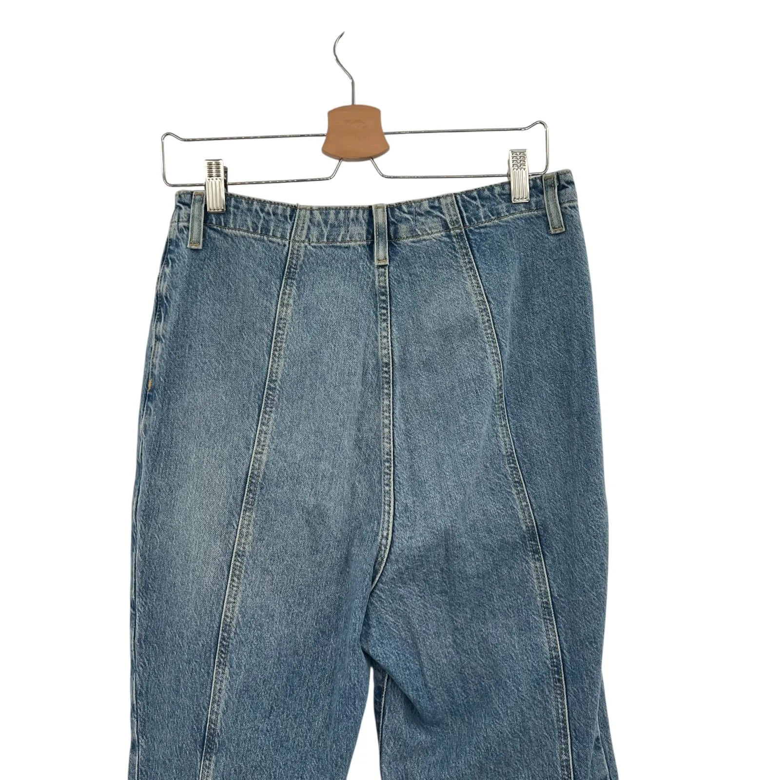 Free People We the Free Florence Flare Jeans High Rise Size 31 - Image 9