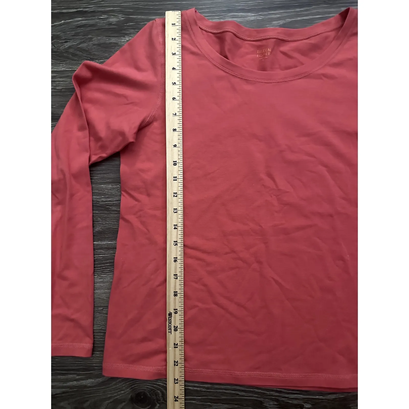 Eileen Fisher Long Sleeve Shirt size Medium - Image 2