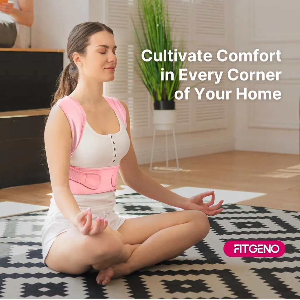 Posture Corrector for Women: Adjustable Lightweight Upper Back Brace - Image 9