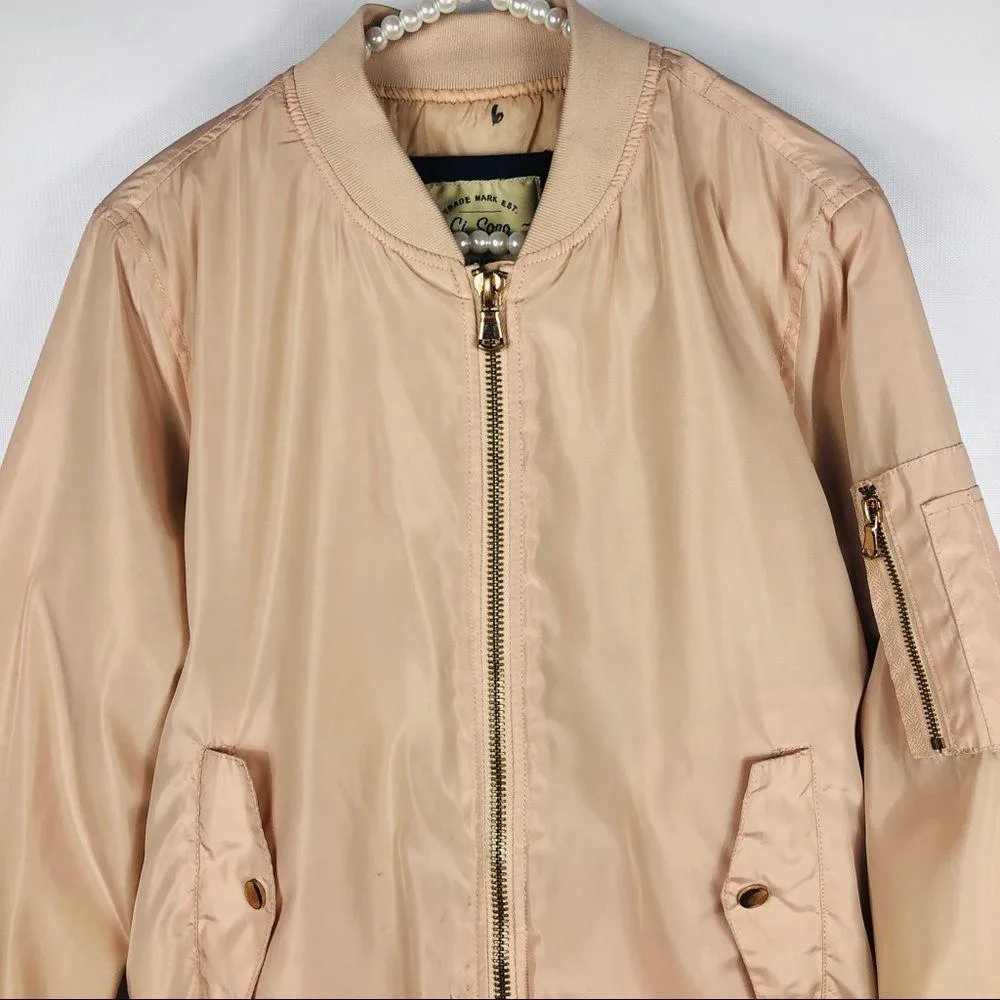 CO SONO ORIGINAL | Light Pink Zipper Jacket - Image 3