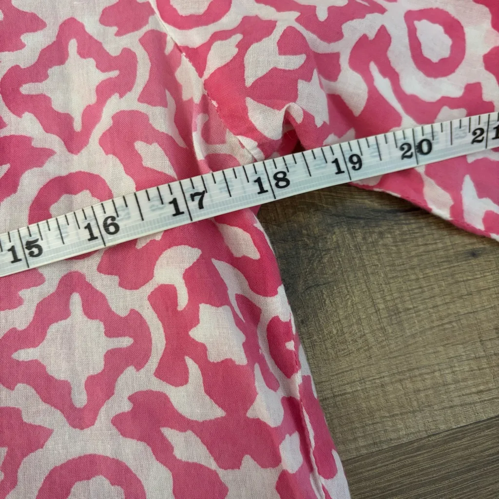 Roberta Roller Rabbit V Neck Tunic Swim Cover Up Top Shirt Women's - Image 4