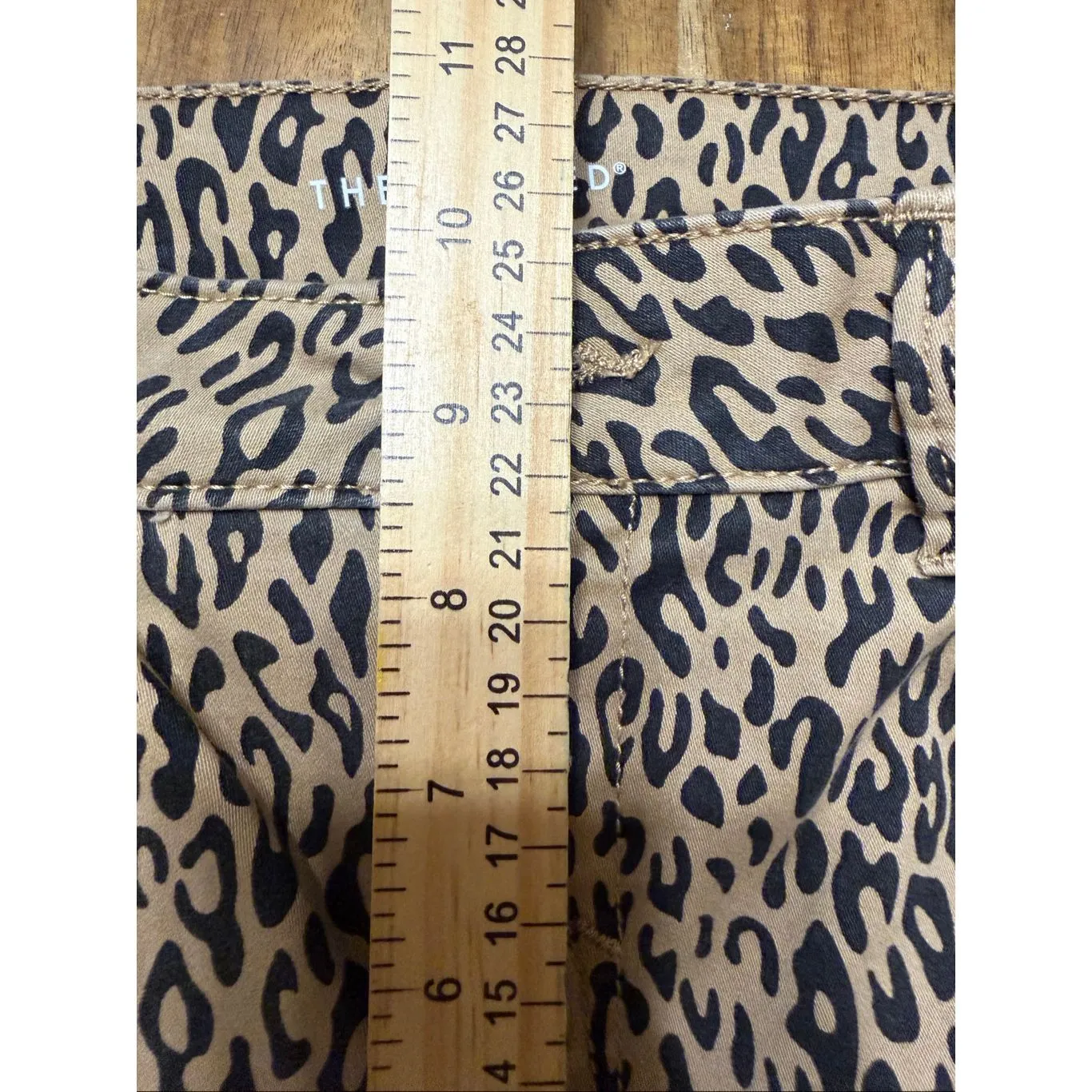 The Limited Jeans Womens Size 6R Animal Print Mid Rise Skinny Pants - Image 6