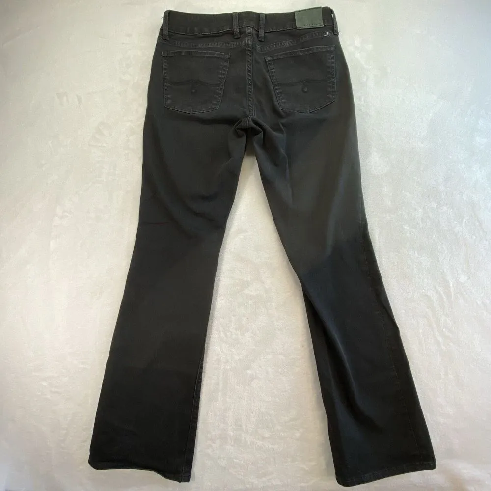 Lucky Brand Jeans Womens 6 28x28.5 Lolita boot cut‎ black Denim Y2K - Image 10