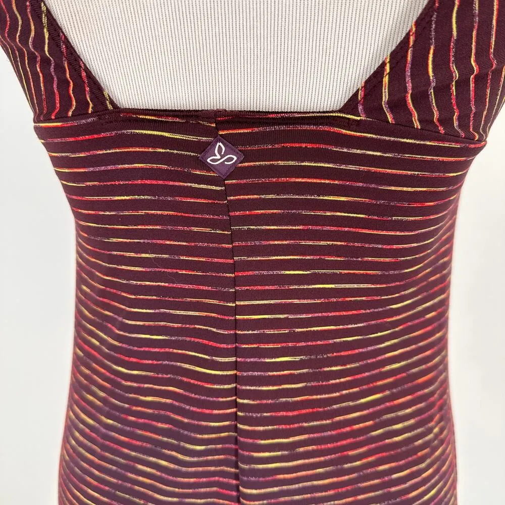 Prana Women's Multicolor Ivy V-Neck Built In Bra Dress Size XS - Image 6