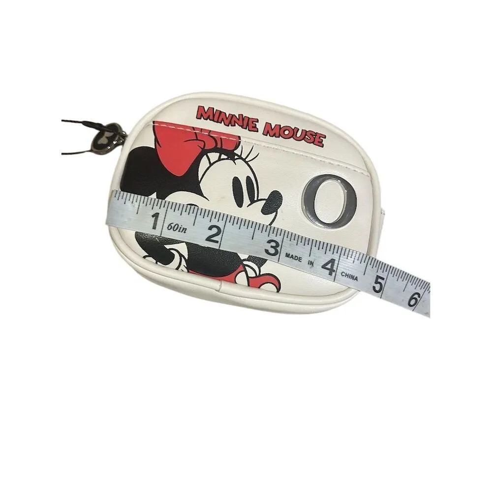 Disney Minnie Mouse Coin Wallet Black Primark Women's Accessory initial O - Image 5