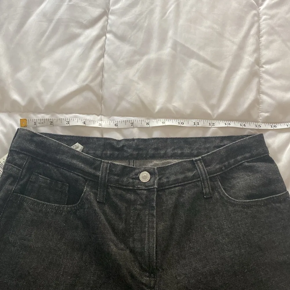 United Colors of Benetton Size 44 Women's Black Boot Cut Jeans NWT US 31 Size M - Image 10