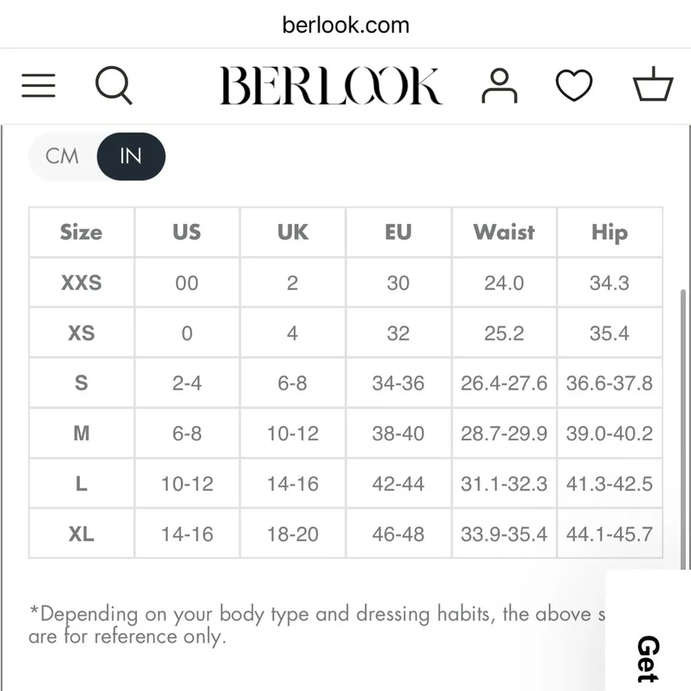 Berlook Activewear Black High Waisted Pockets Leggings 26" Size M - Image 7