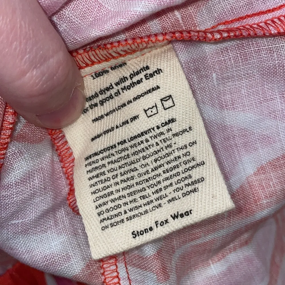 Stone Fox Swim NWT stone fox linen pants - Image 5