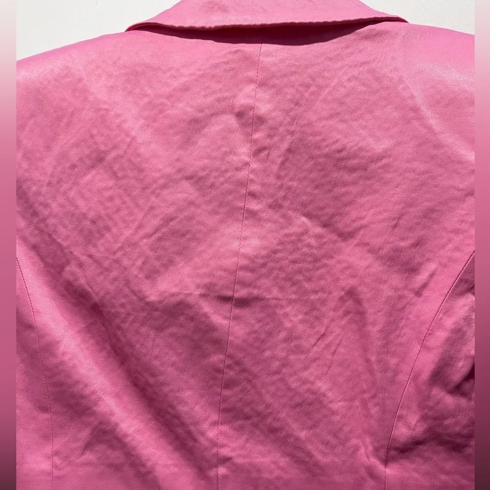 Zara cropped blazer. Waist tie details. Size XS. EUC - Image 7