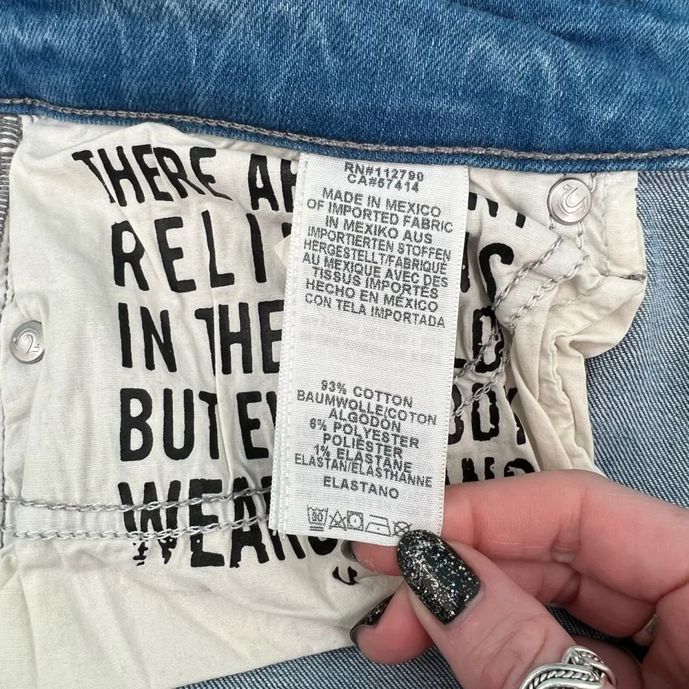 True Religion Bell Bottom Flares 32 - Image 3