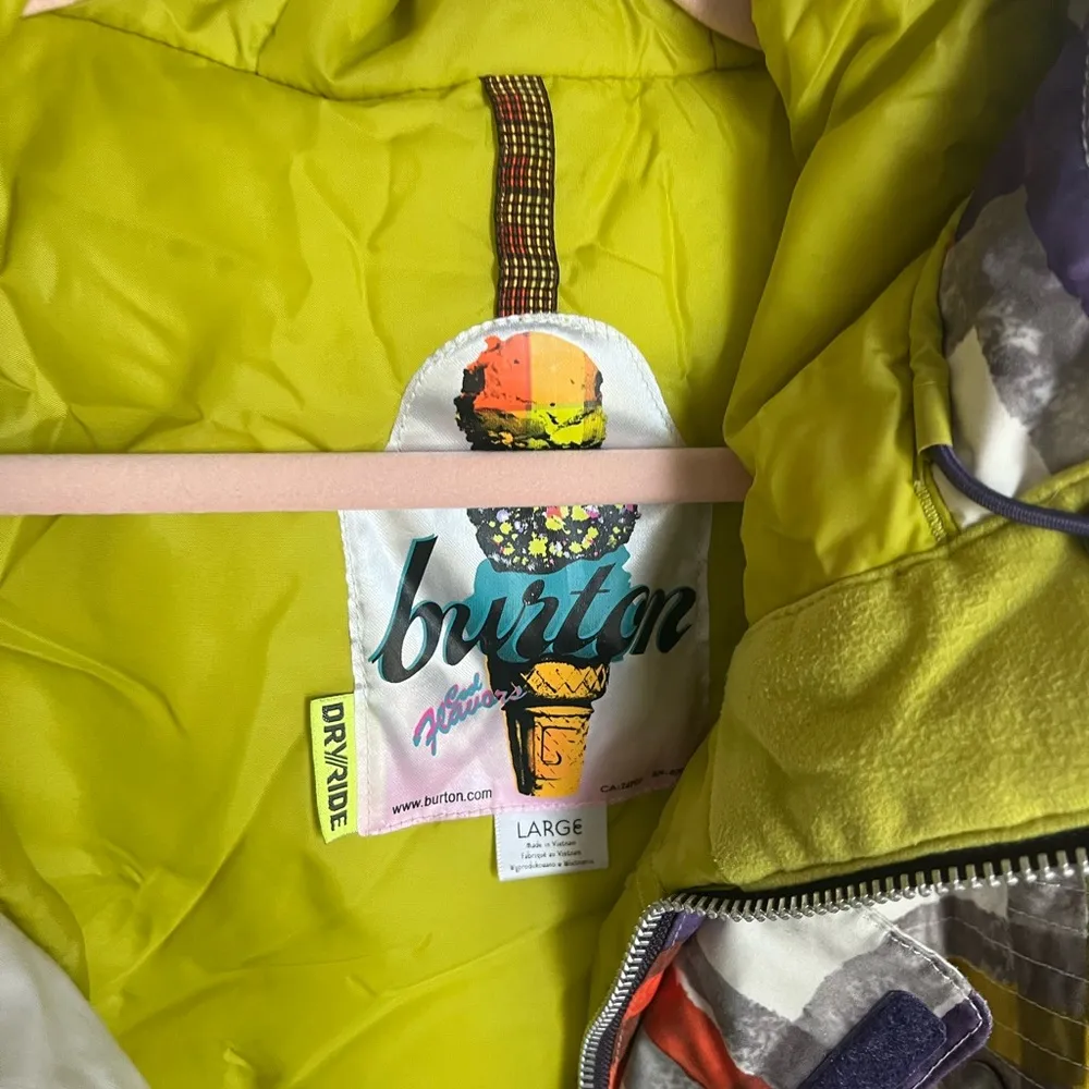 BURTON Ski Snow Jacket Size L - Image 10