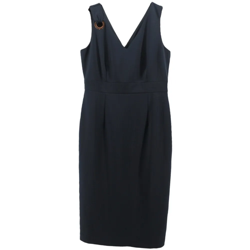 Ivanka Trump Navy Blue Chic Careerwear Going Out Dress Women’s Size 8 - Image 2