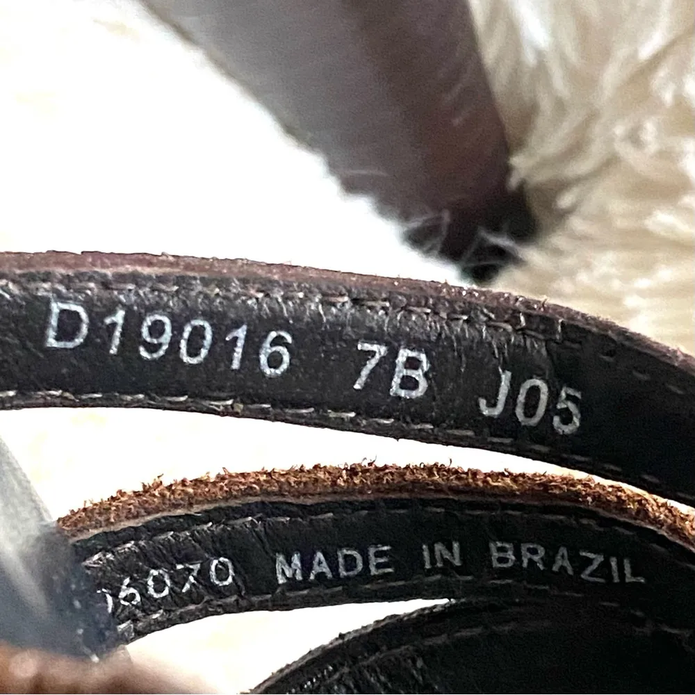 Cole Haan Clio Suede Designer Strappy Platform Heels - Image 14