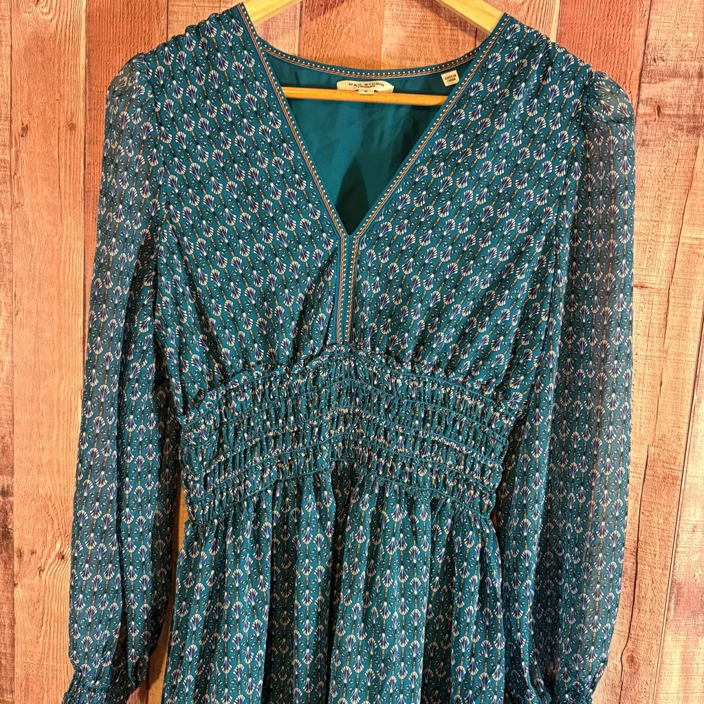 Max Studio Teal‎ Dress Size Small - Image 3
