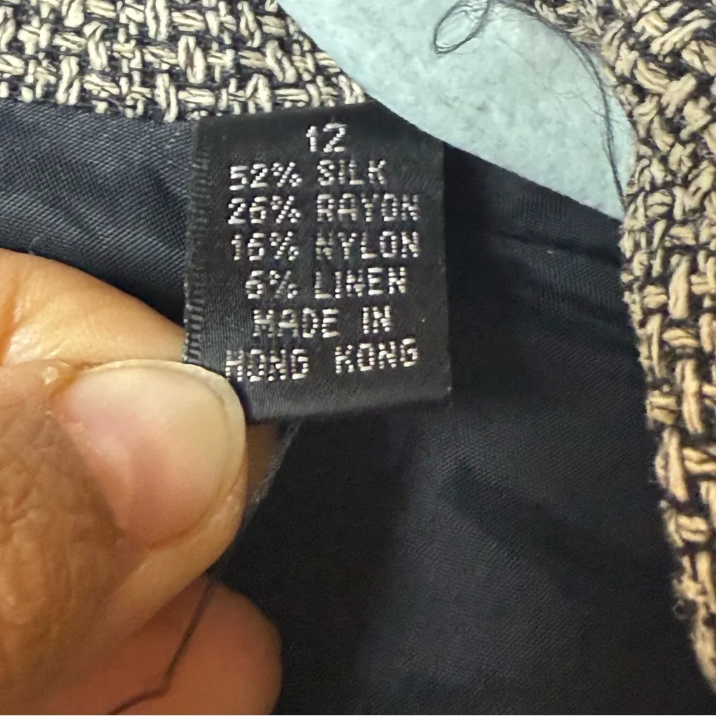 Linda Allard /Ellen Tracy  Gray Blazer SZ:12 - Image 8