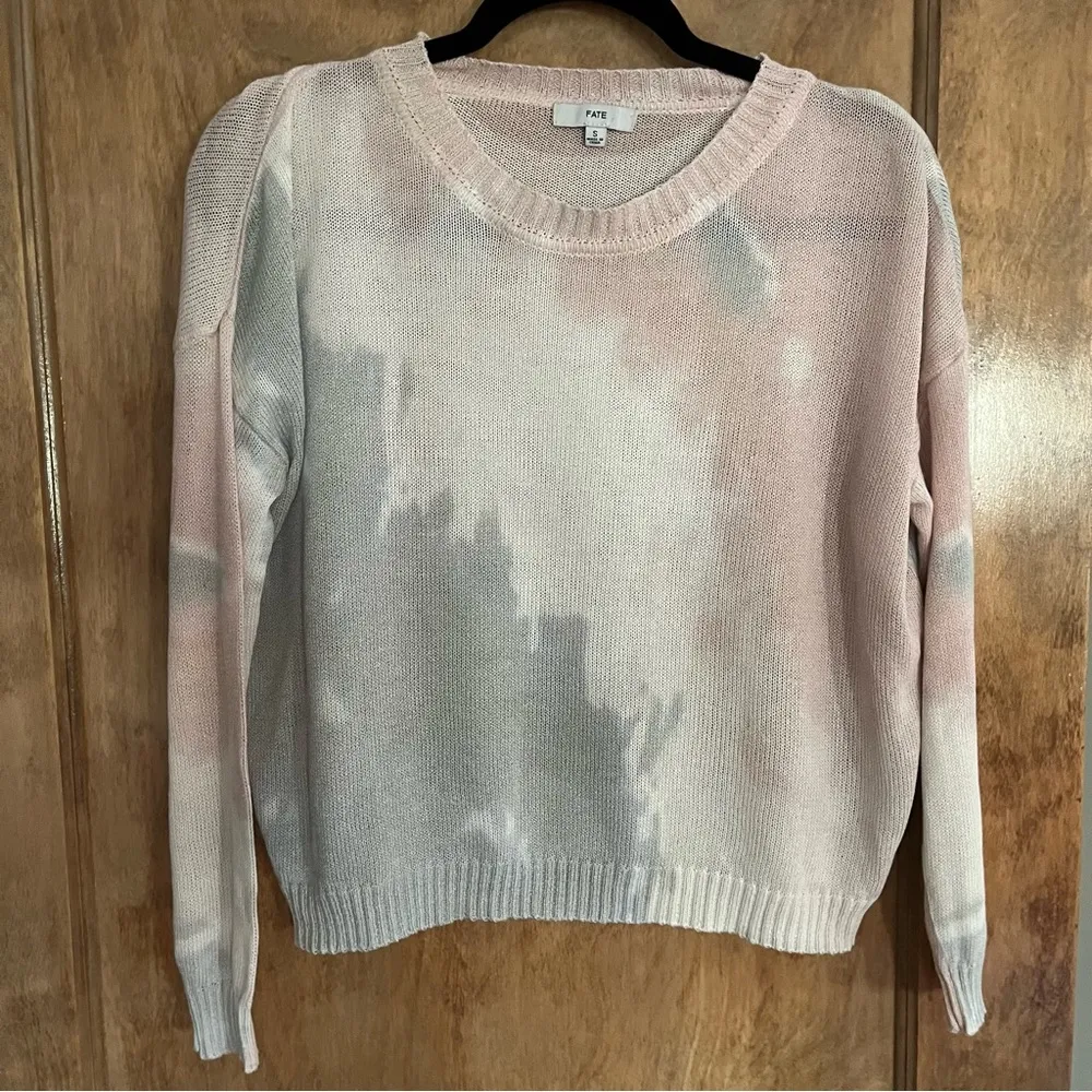 Fate Dip Dye Lightweight Sweater- Size Small - Image 2
