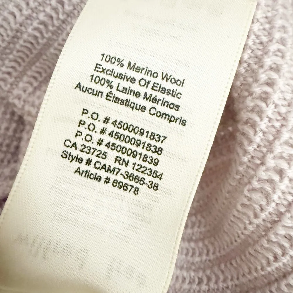 WILFRED FREE x ARITZIA | Lolan Sweater Cropped 100%
Merino Wool Lavender | Small - Image 8