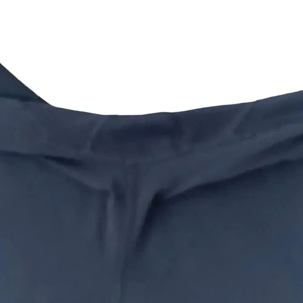 Lululemon Athletica Black Capri Back Mesh Logo Capri Running Pants SZ XS # 1481 - Image 4