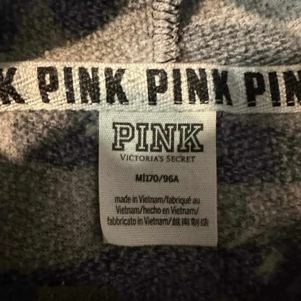 Pink Camo Hoodie Size XS Black - Image 2