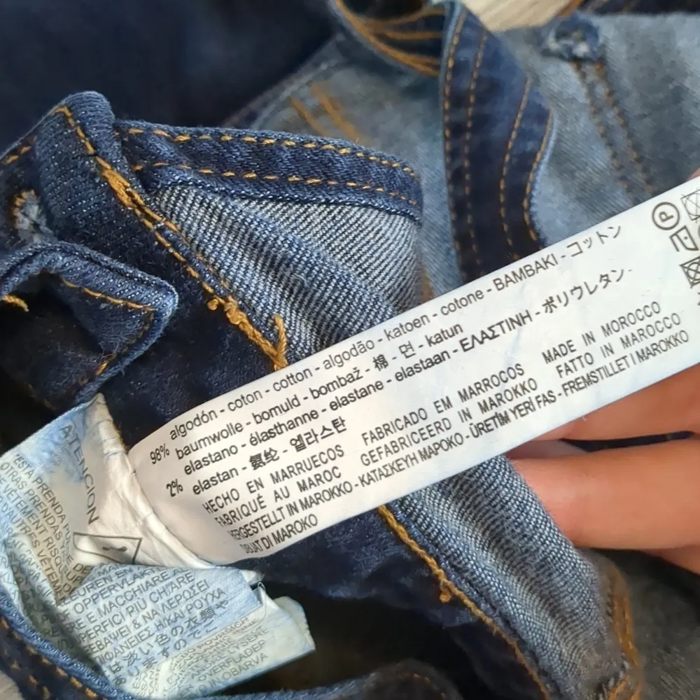 Zara trafaluc denim wear overalls size XS - Image 6