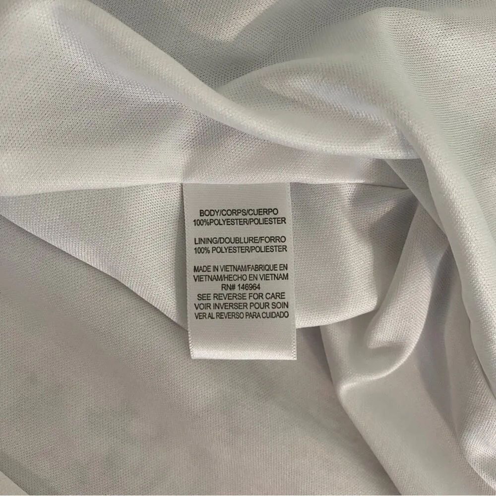 Julia Jordan Purple Blue Floral Ruffle Flutter Sleeve Dress 8 Cottagecore - Image 12