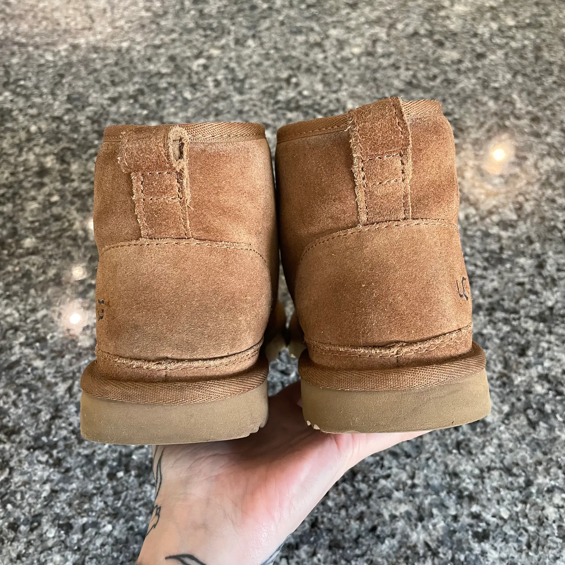 UGG Neumel Lace Up Boots Chestnut - Image 6