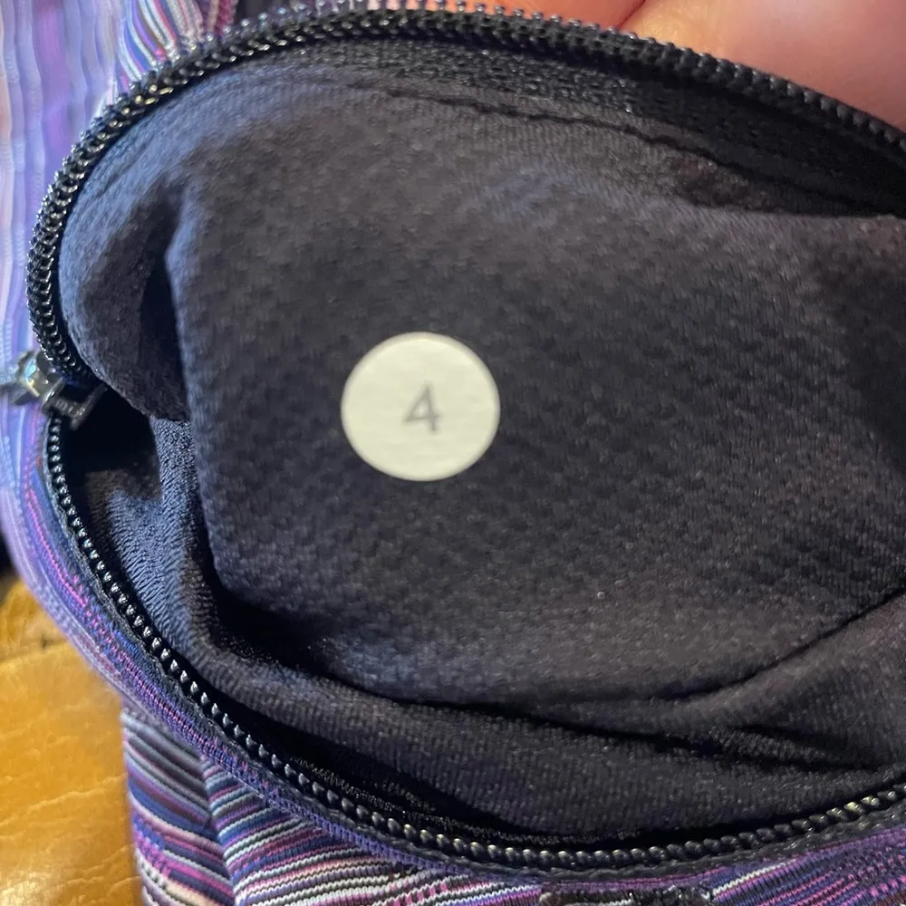 Lululemon Pace Rival Crop in Space Dye Twist Ultra Violet Multi / Blue - Image 13