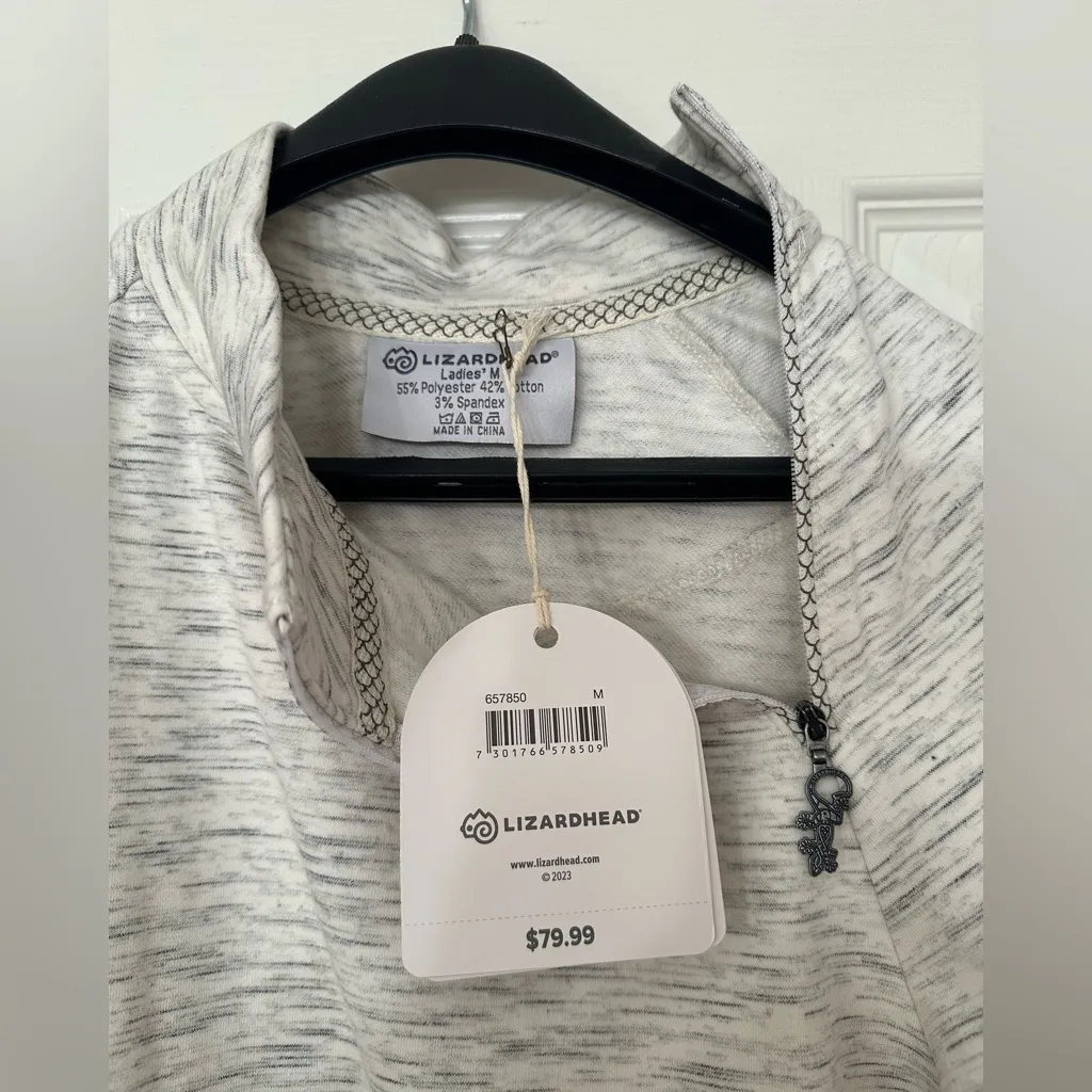 LizardHead Swag Pullover Gray Size M - Image 4