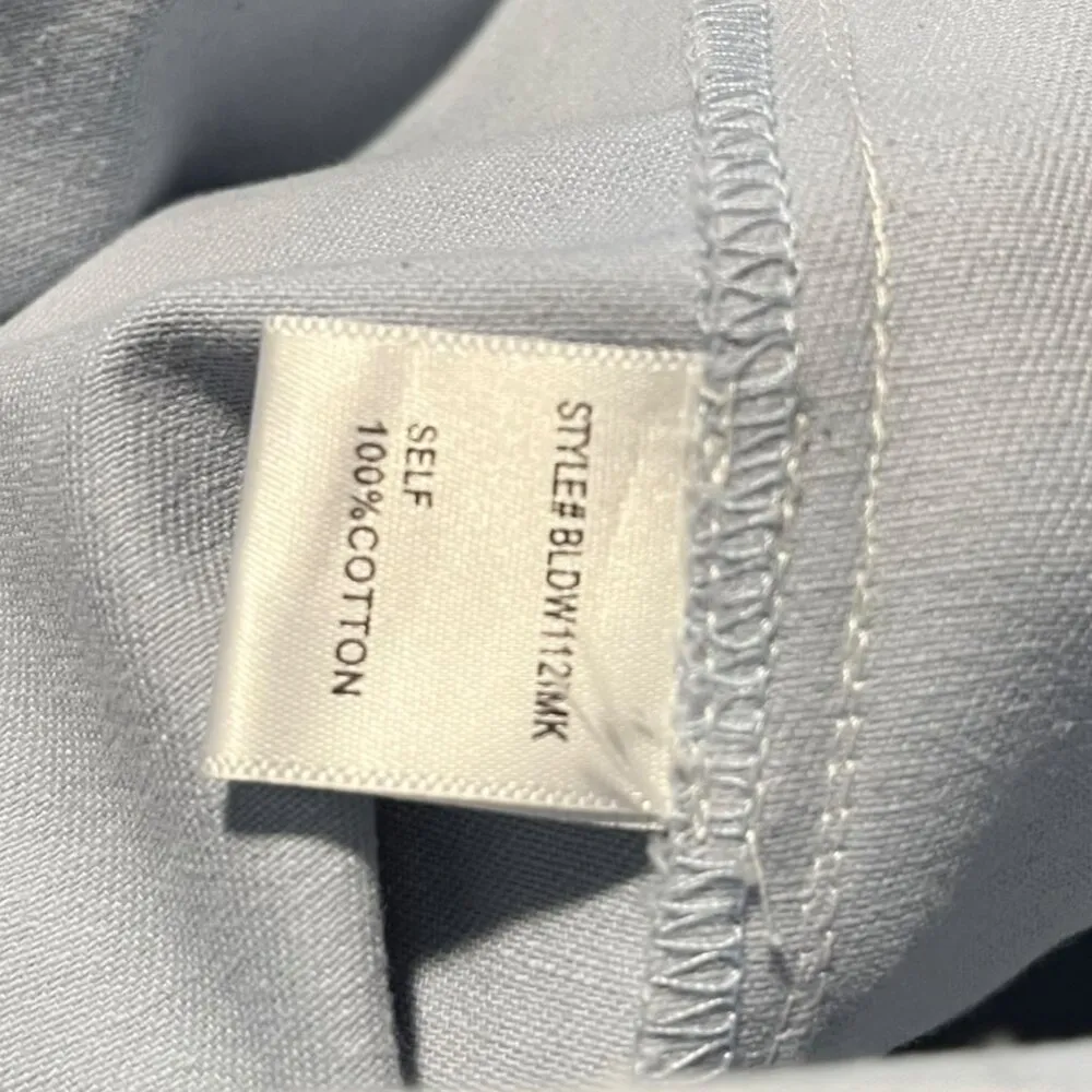 Altar'd State Women's M Blue Chino High Rise Shorts Casual Classic Cotton Summer - Image 5