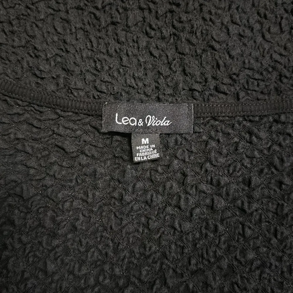 Anthropologie Lea & Viola Textured Puff Sleeve Crop Top - Image 7