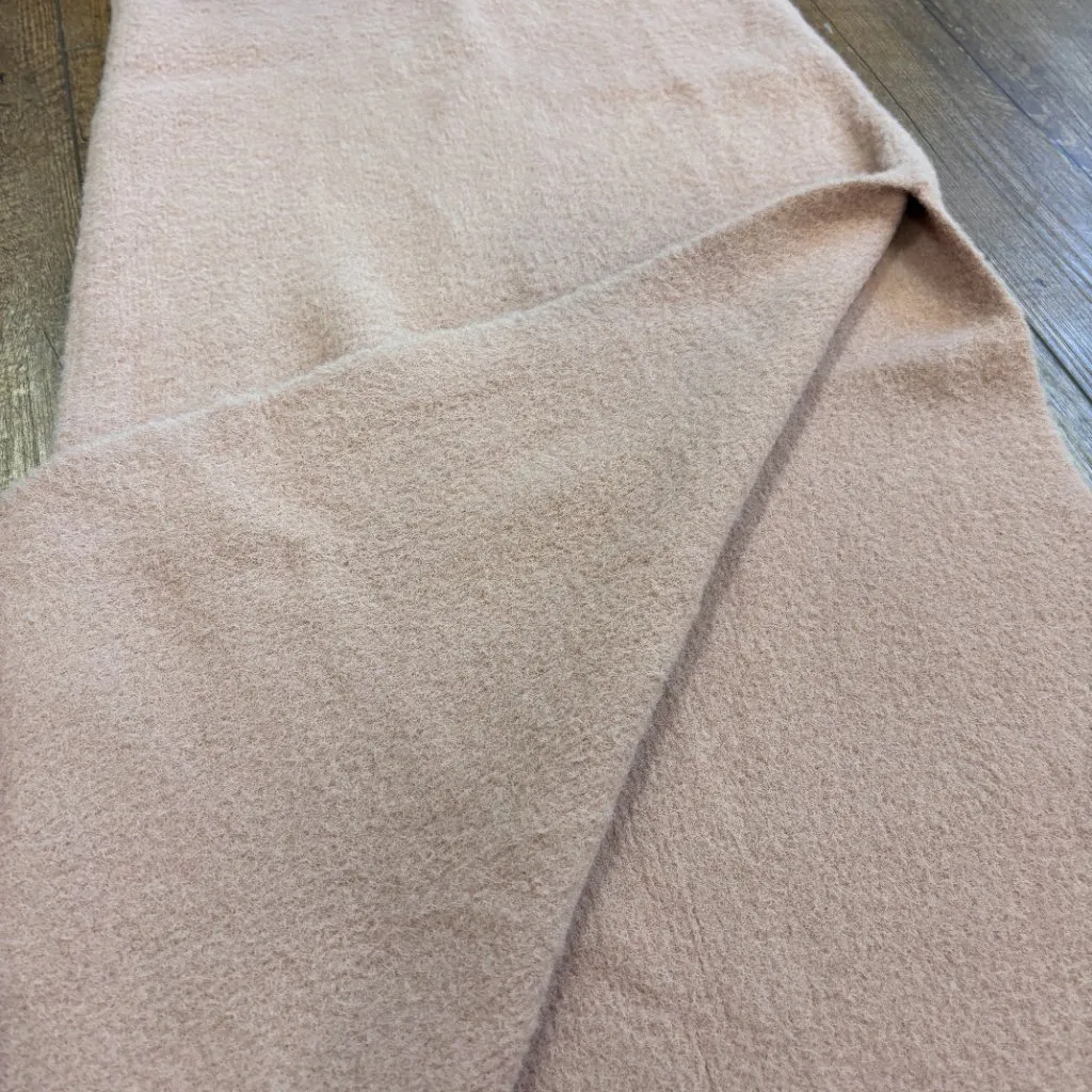 Aritzia Wilfred Free Womens Small Pink Long Slit Midi Skirt Cozy Terry Cloth - Image 2