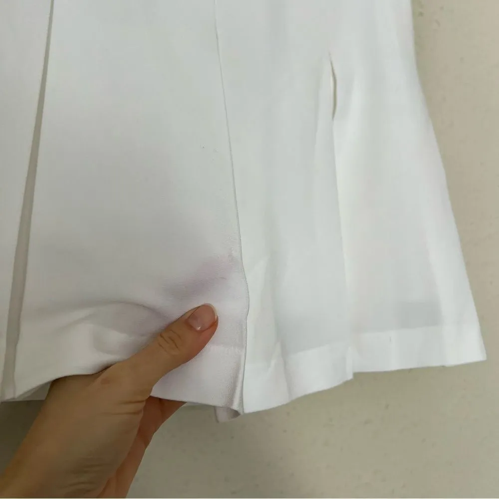 Aritzia Babaton Hathaway Pleated Tennis Skirt in White Size 2 - Image 9