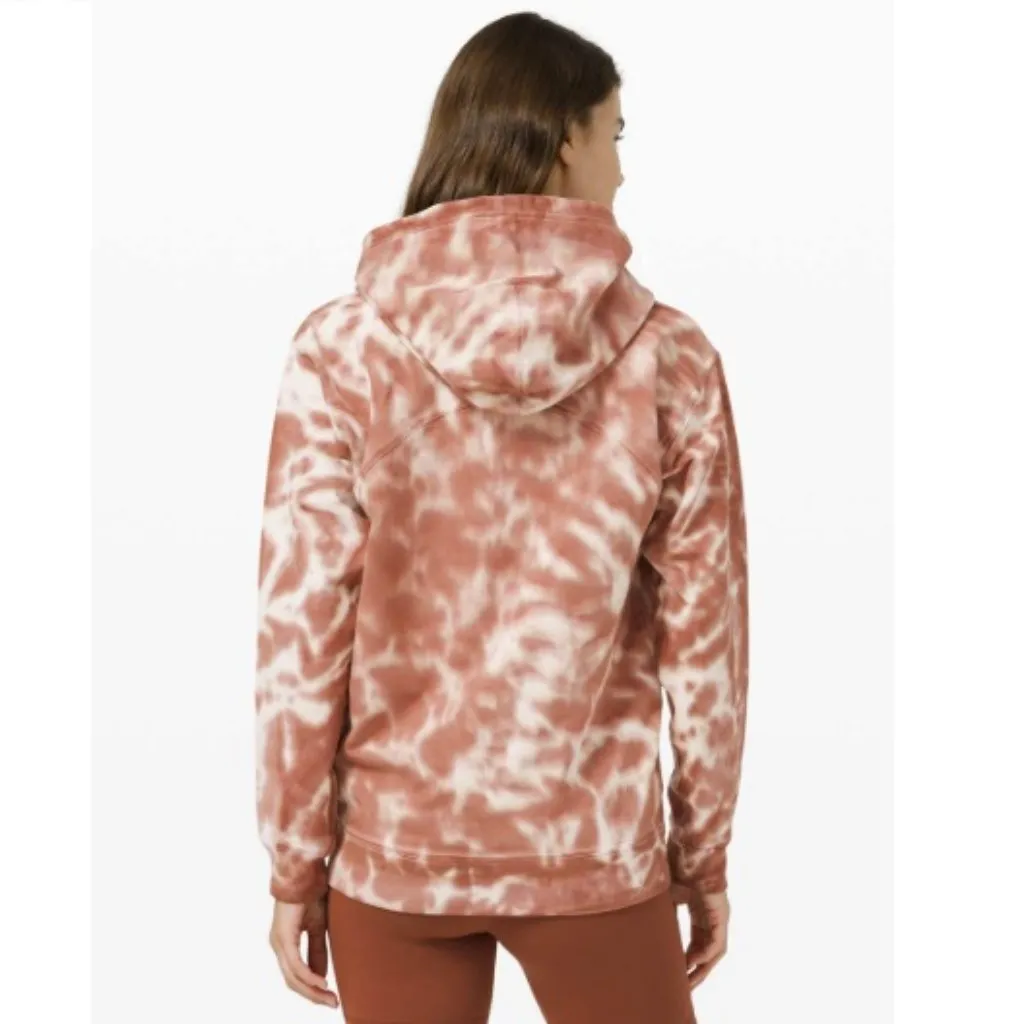 Lululemon All Yours Hoodie Tie Dye, Marmoleado Tie Dye Ancient Copper | Size 4 - Image 2