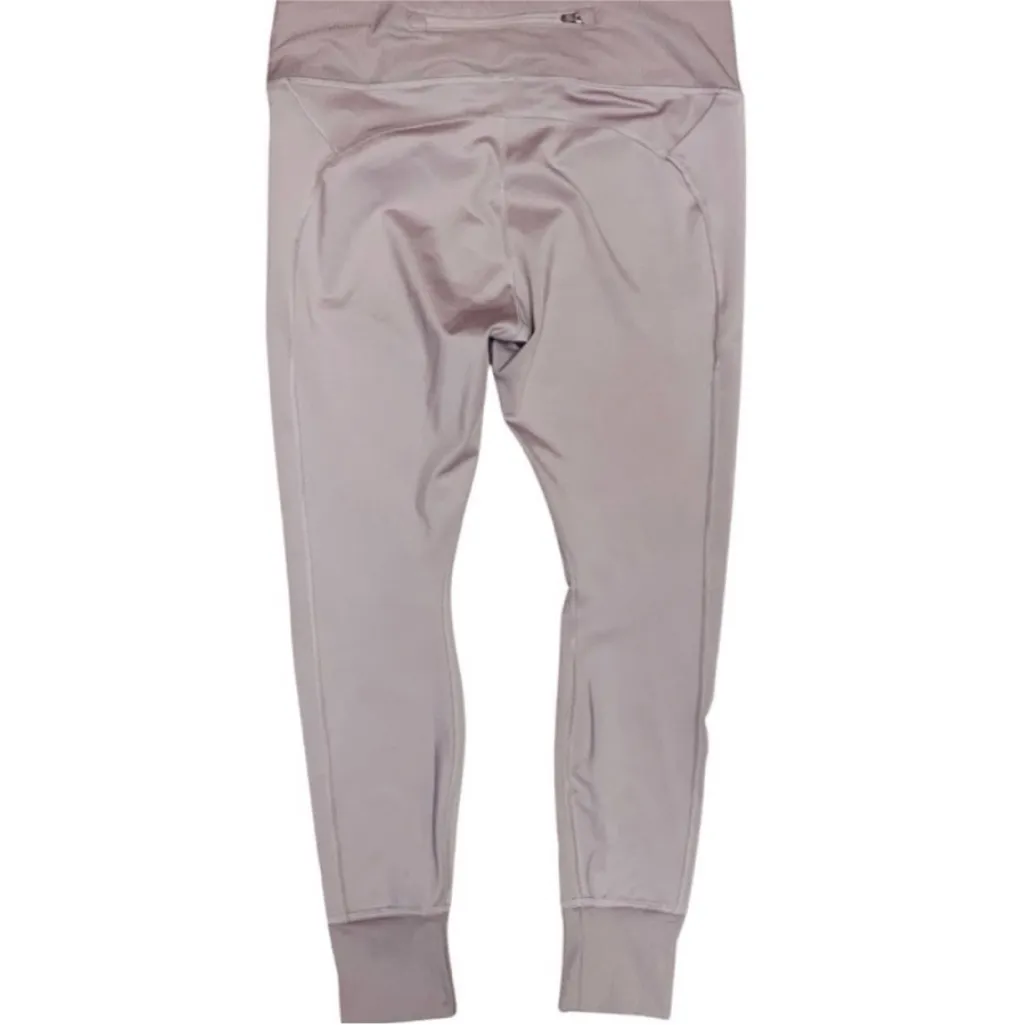 Nike Air Graphic Fast 7/8 Dri Fit Logo Leggings Ribbed Hem & Pockets Size Large - Image 7