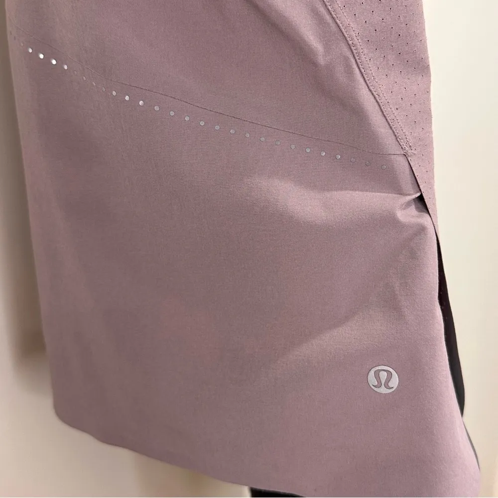 Lululemon Find Your Pace Tank Top Violet Verbena Purple Laser Cut Sporty Sz 4 - Image 11