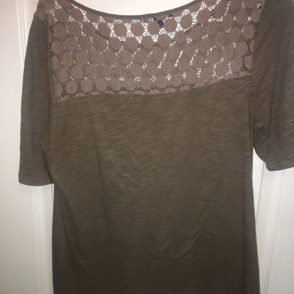 Gap Brown Medium Women's Blouse - Image 4