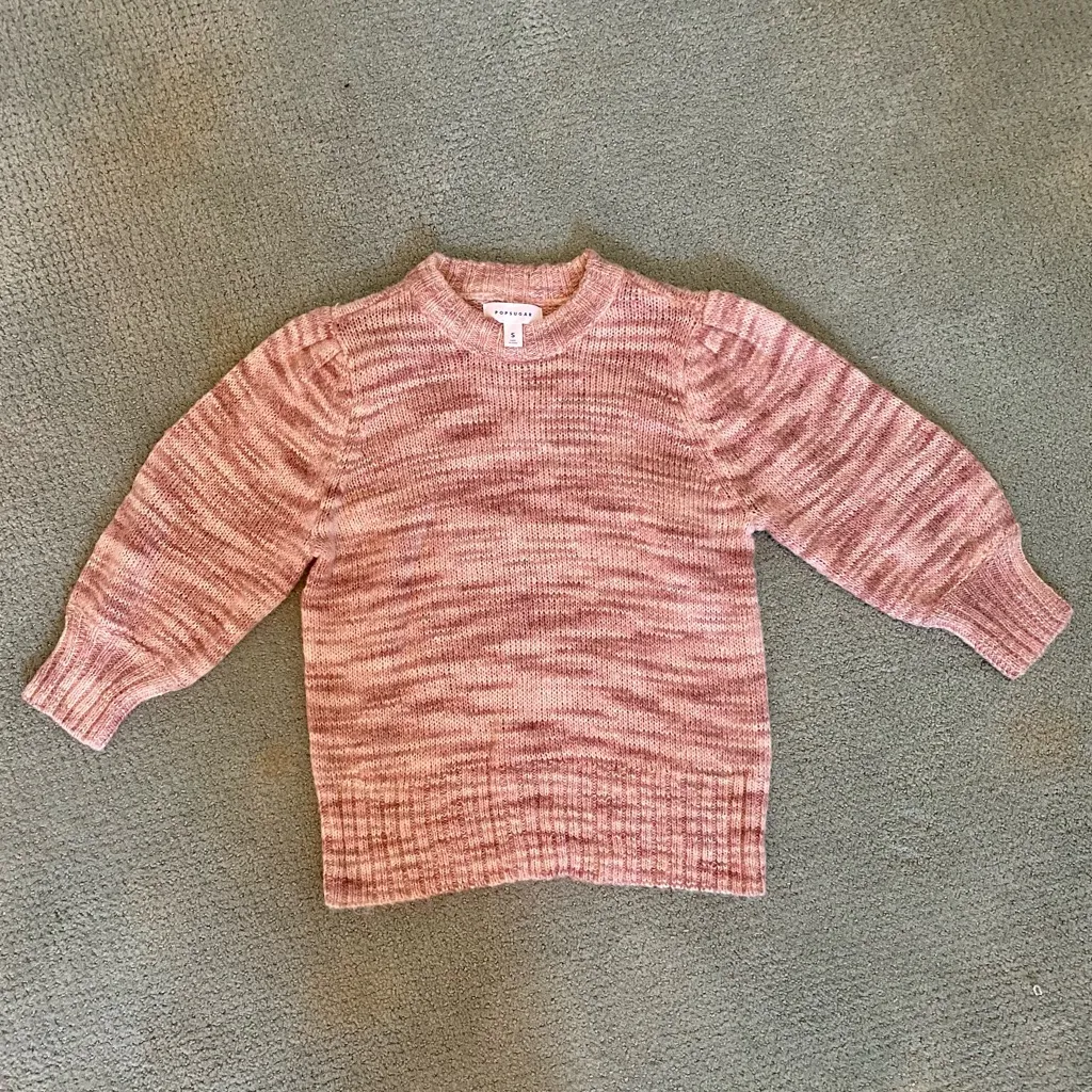 POPSUGAR - Adorable Pink and Rose Knitted Sweater! Never Worn! 💖💕 - Image 4