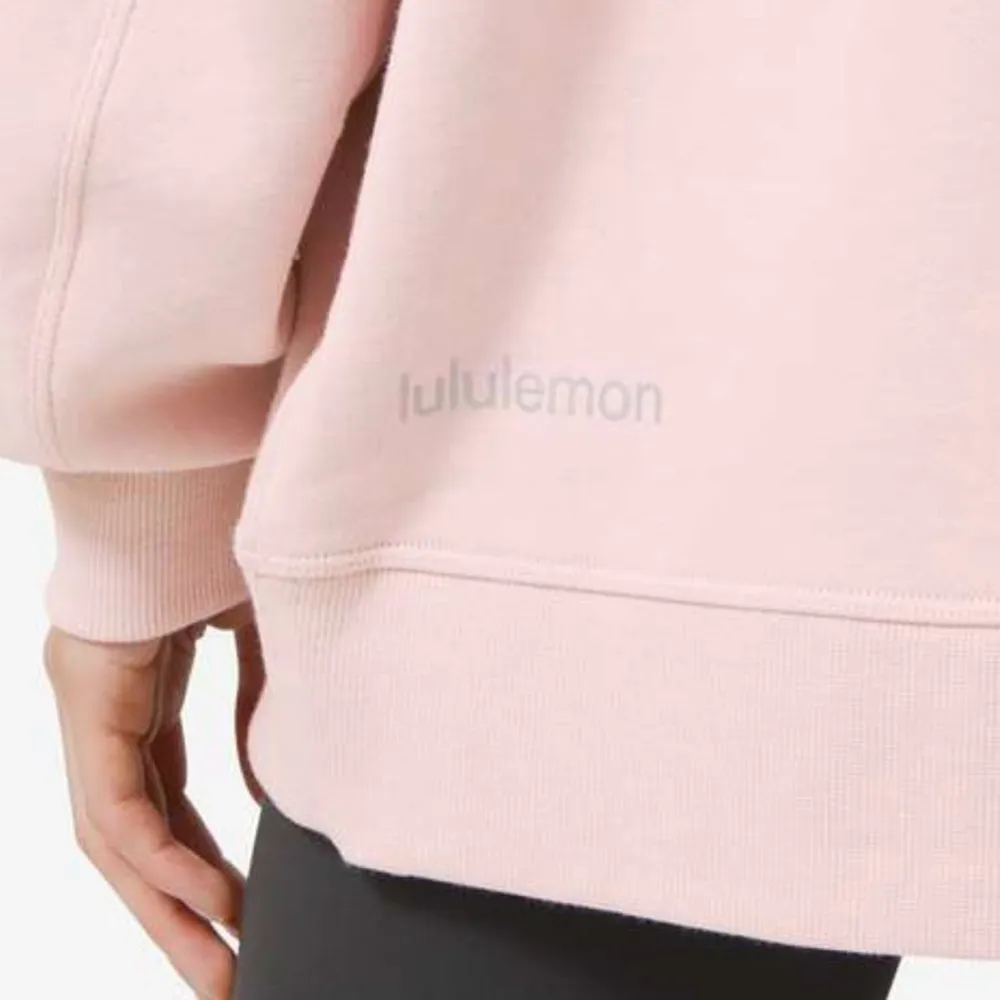 Lululemon Perfectly Oversized Crewneck Sweatshirt Pink Size 2 - Image 3