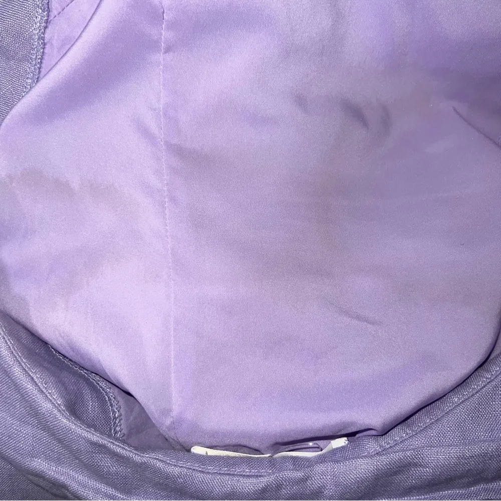 X Revolve Kavala 100% Linen Dress In Lilac - Image 12