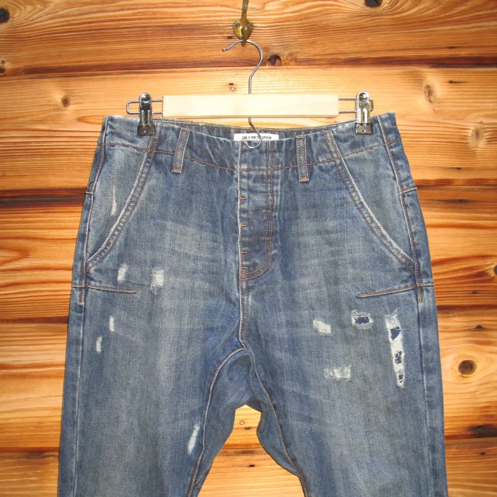 NWT One Teaspoon Calvaries Distressed Boyfriend Jeans - Image 5
