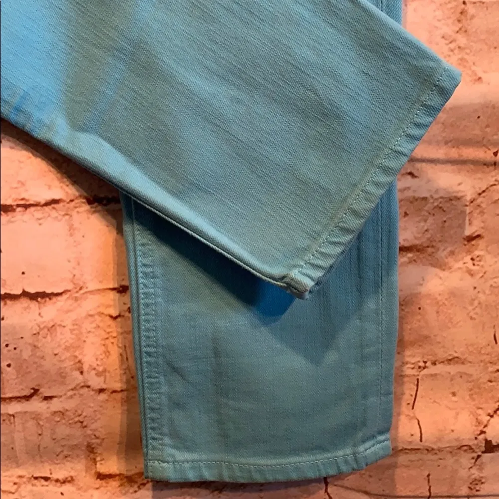 J. Crew cropped matchstick jeans sz 26 Scuba blue - Image 6