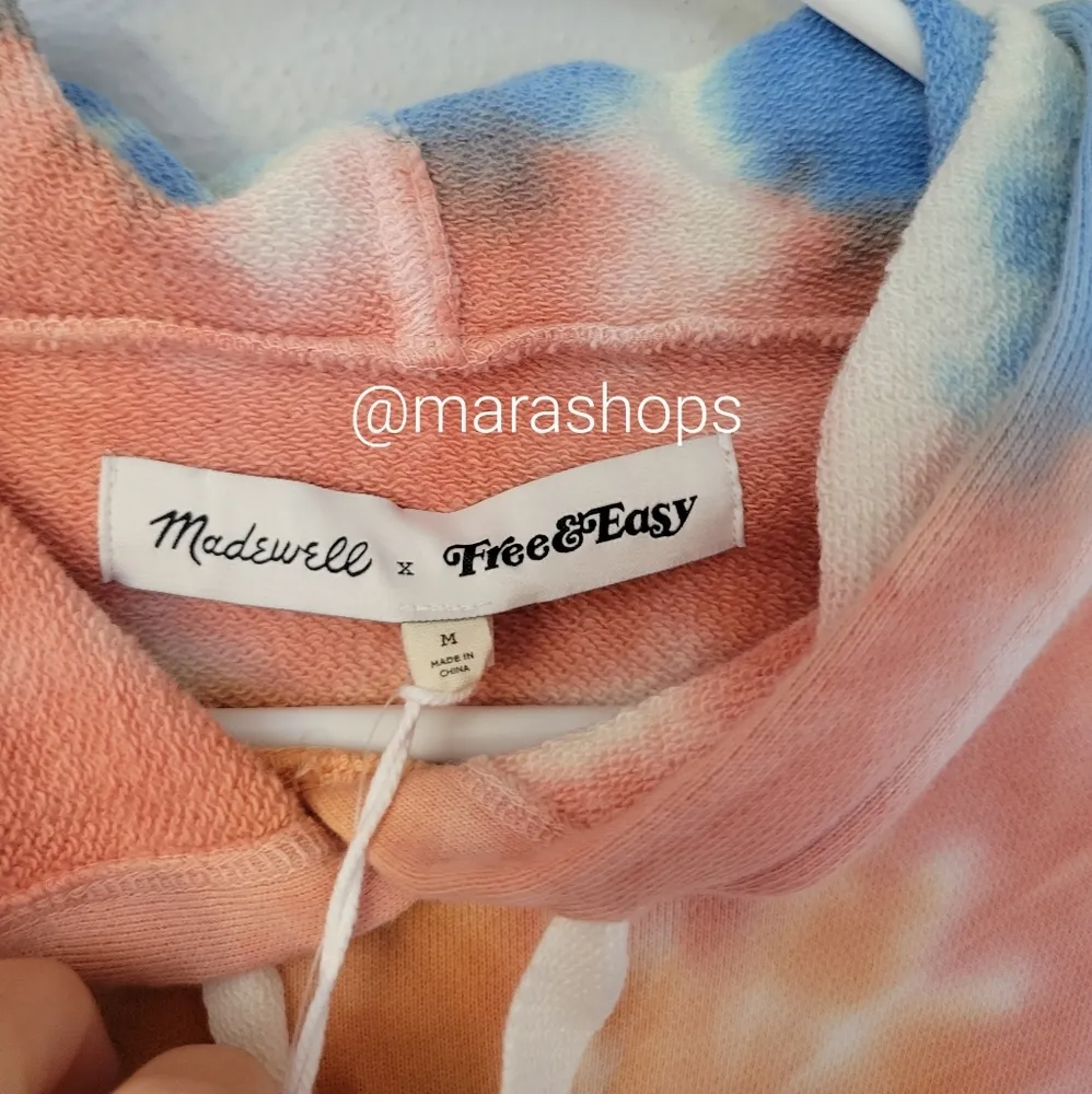 Madewell x Free & Easy Tie-Dye Hoodie Sweatshirt - Image 4