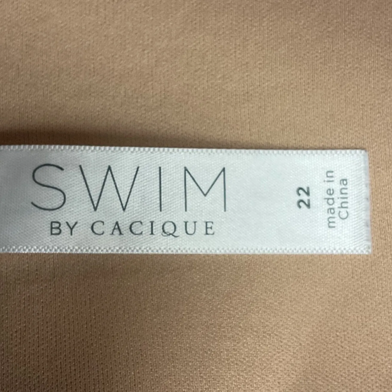 Cacique Women's Sleeveless Stripe Floral Printed Tankini Swimsuit Top Size - Image 11