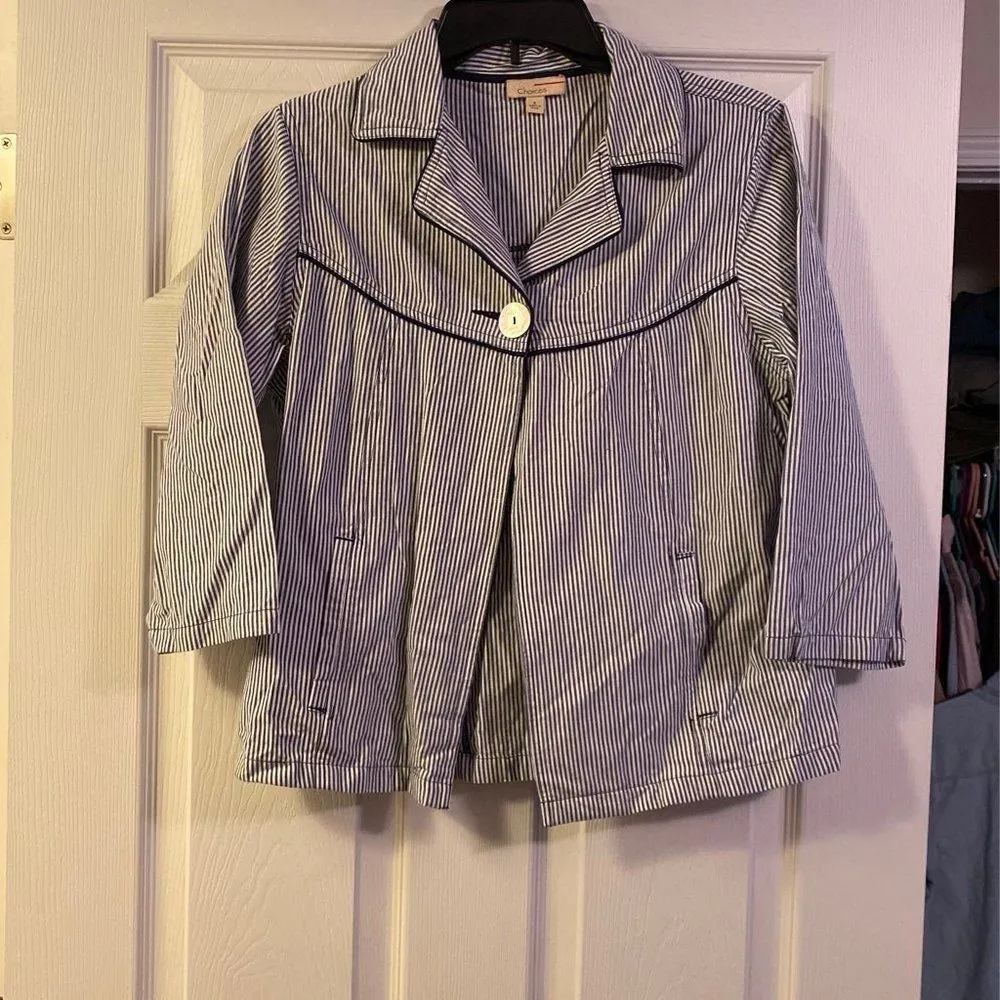 Choices blue blazer small Blue - Image 2