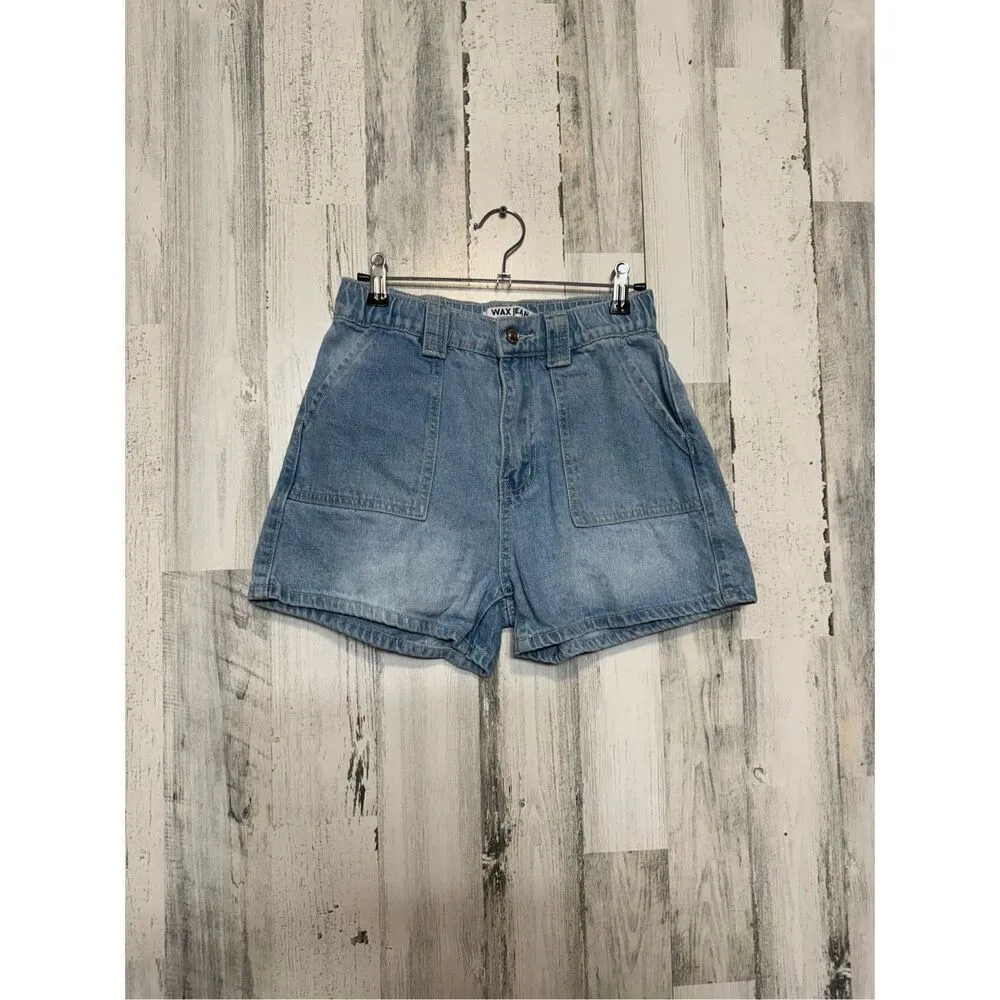 Wax blue Jean shorts - Image 2