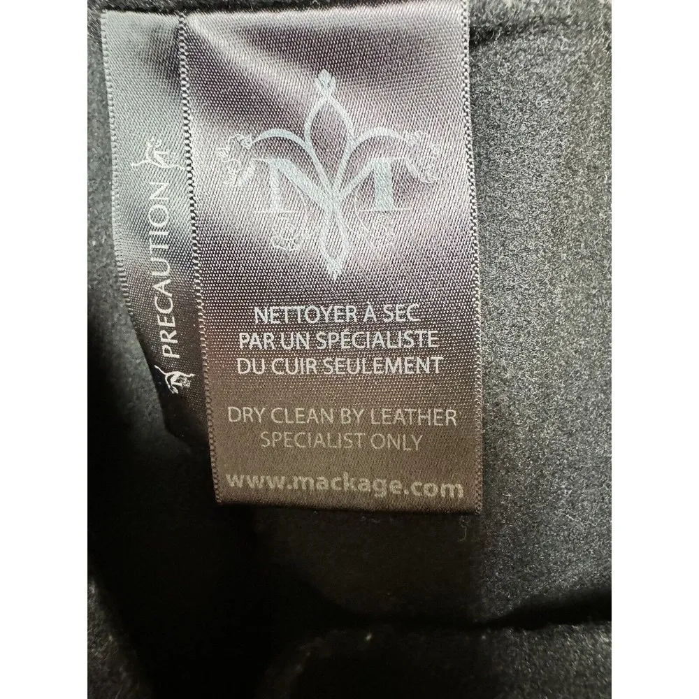 Mackage  Wool Blend Coat Black Women’s Size PP - Image 10