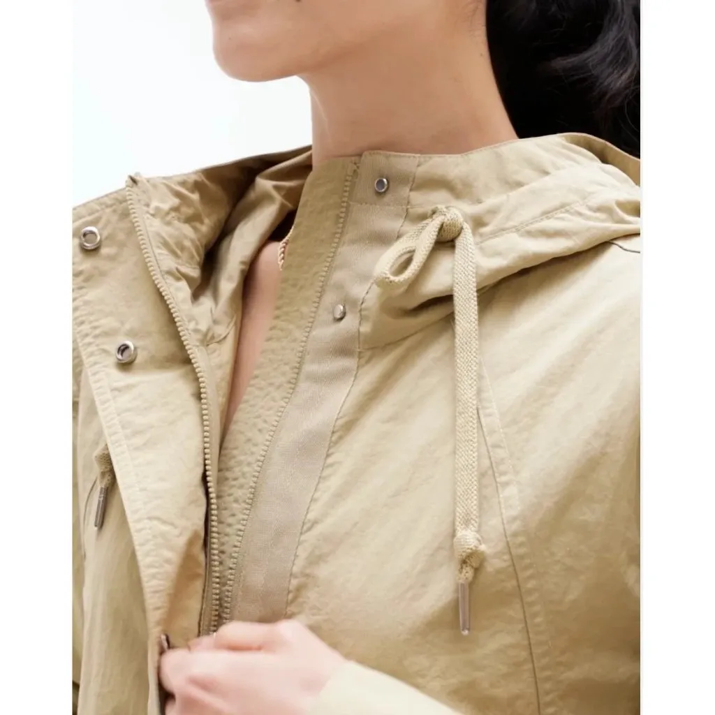 Athleta L Everywhere Anorak Jacket Flax Large - Image 5