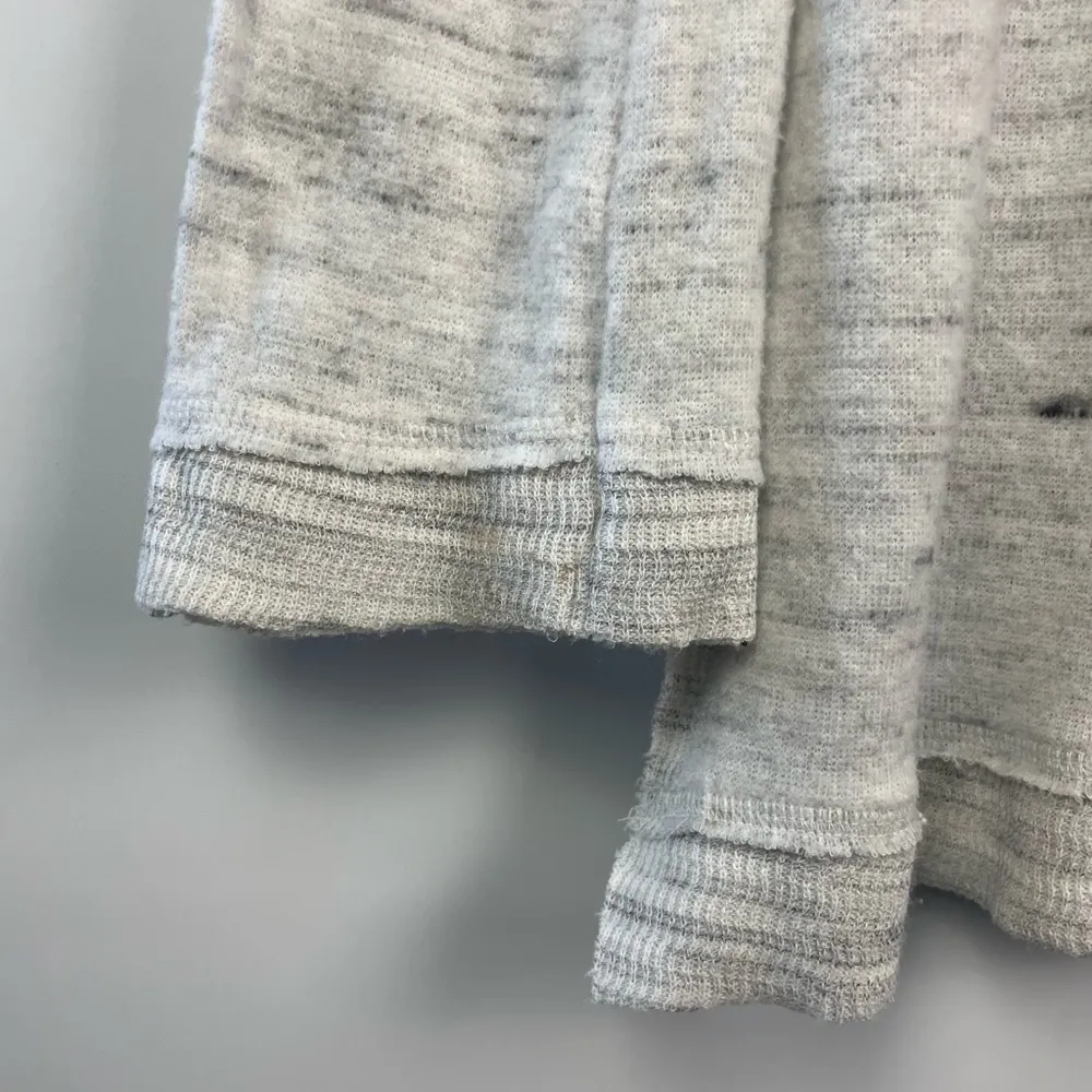 Maeve by Anthropologie Gray Super Soft Risa Hacci Tunic Cowl Neck Sweater - Image 6